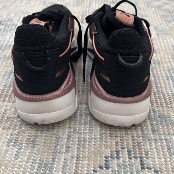 Puma RS-X Trophy Women’s Sneakers Black Rose Gold size 9.5 - Picture 6 of 11